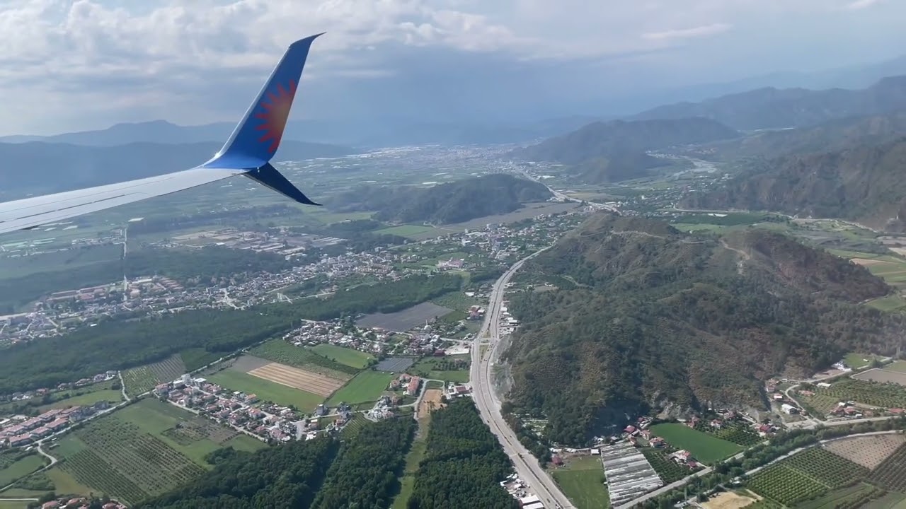 JET2 landing at Dalaman Airport - 28th April 2025