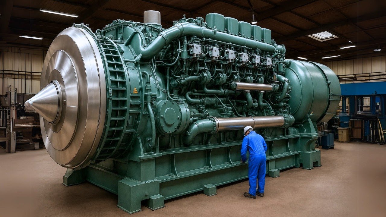 30 Rare Old Engines Starting Up &ndash; History&rsquo;s Raw Power Roars Alive! #8