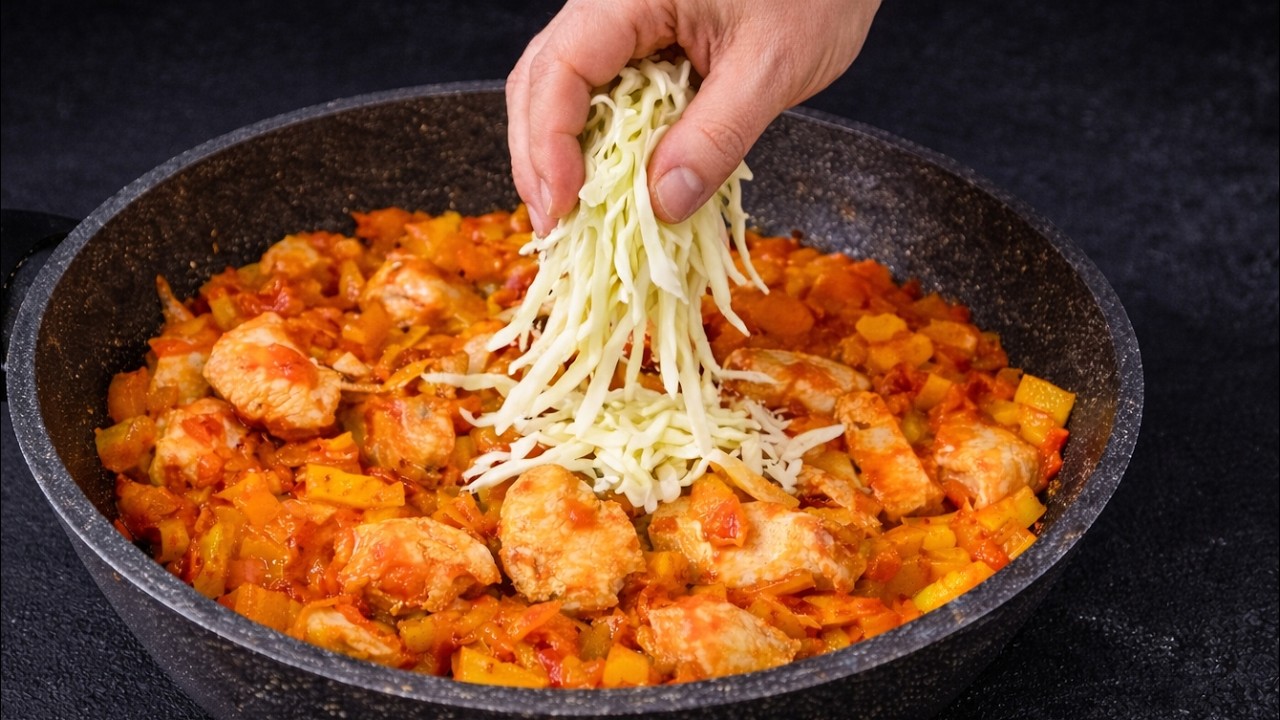 So einfach und lecker, dass man es immer wieder kocht – Kohl mit Hähnchen
