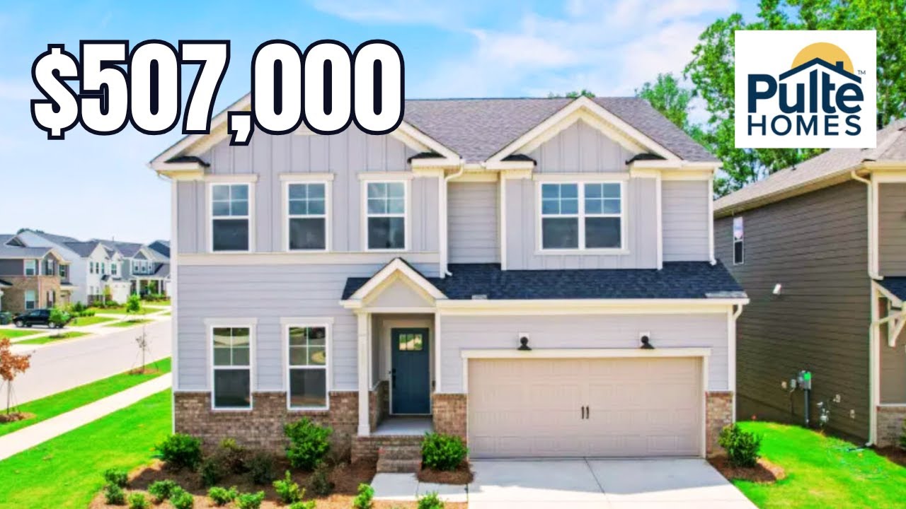 Murphy Plan Home Tour | Pulte Homes Forest Creek | Waxhaw NC New Construction