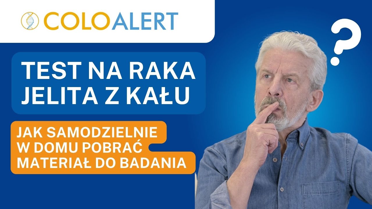 Test na raka jelita grubego z próbki kału - instrukcja pobrania materiału do badania ColoAlert