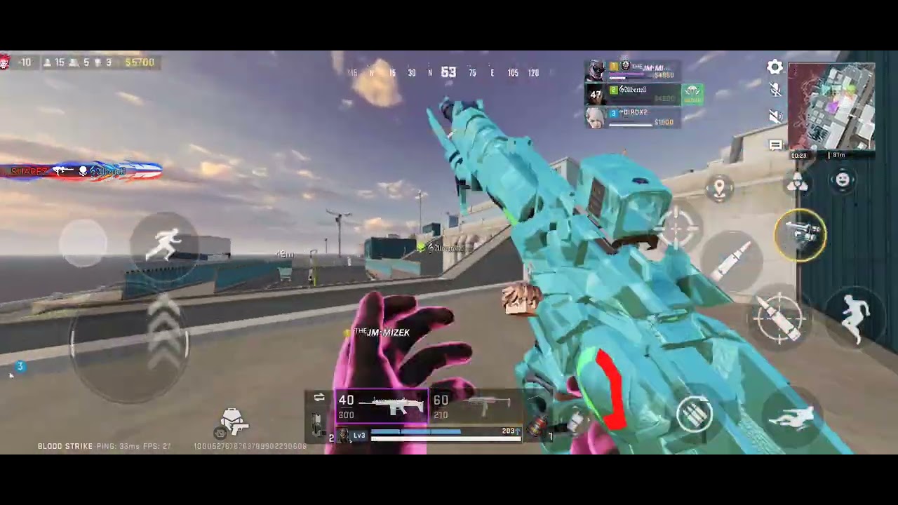 #bloodstrike sin comentarios con la FN SCAR-H segundo lugar 