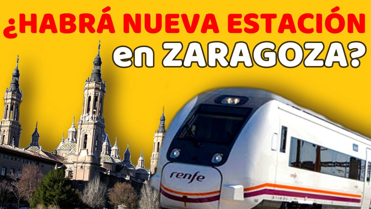 😃 PROYECTO para MEJORAR las CERCANÍAS de ZARAGOZA 😃 NUEVA ESTACIÓN / Tranvía / Media Distancia