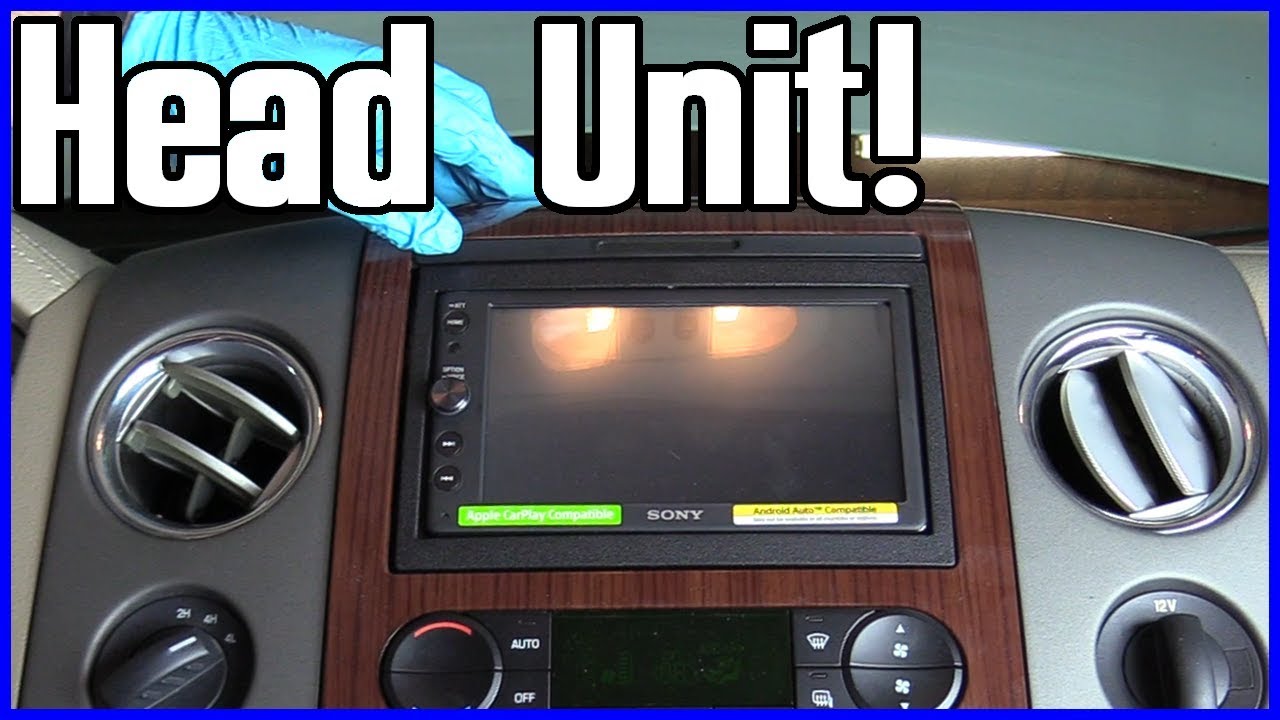 How to Install a Radio Head Unit Ford F-150 2004-2008