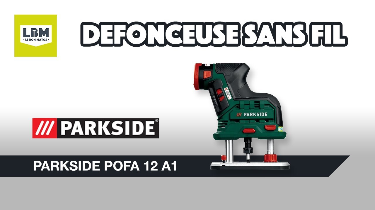 [Parkside] Défonceuse POFA 12 A1