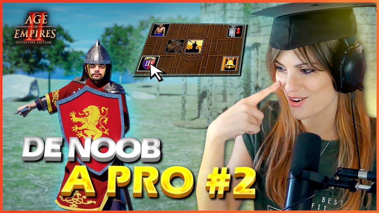AGE OF EMPIRES II con TATOH | De noob a Pro #2 🌚🔥 [CLASE COMPLETA] | Cristinini