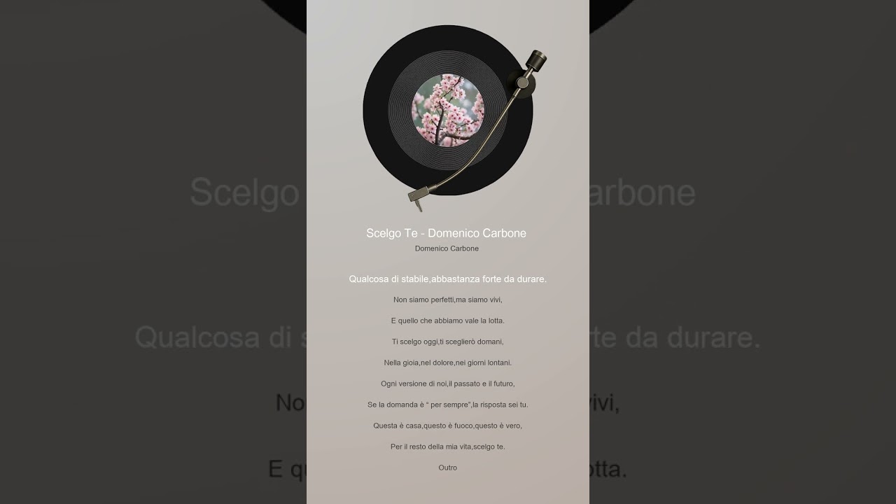 Scelgo Te 