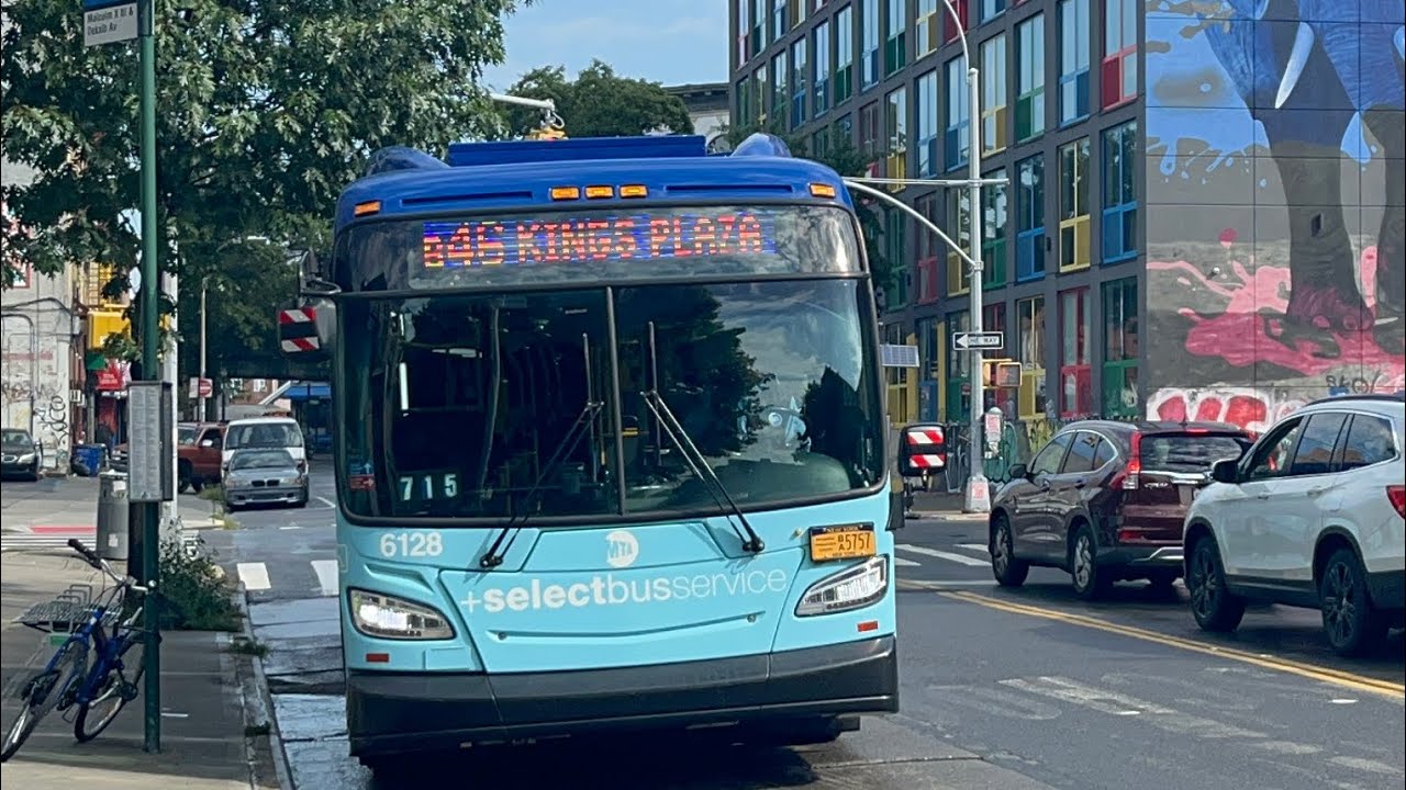 Full Ride 2019 XD60 #6128 on B46-SBS to Kings Plaza via Utica Avenue & Malcolm X Blvd