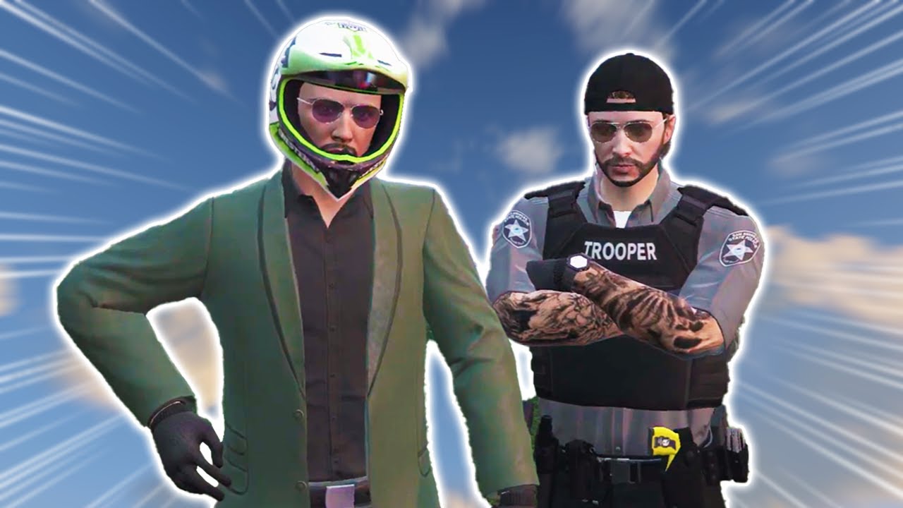 LEO ESCOBAR STUNTS ON THE POLICE!