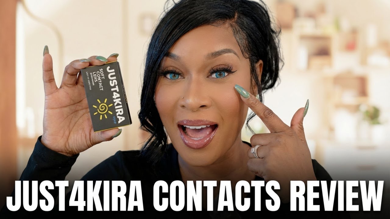 Just4Kira Colored Contacts Review 👁️ | Honest Try-On + Discount Code