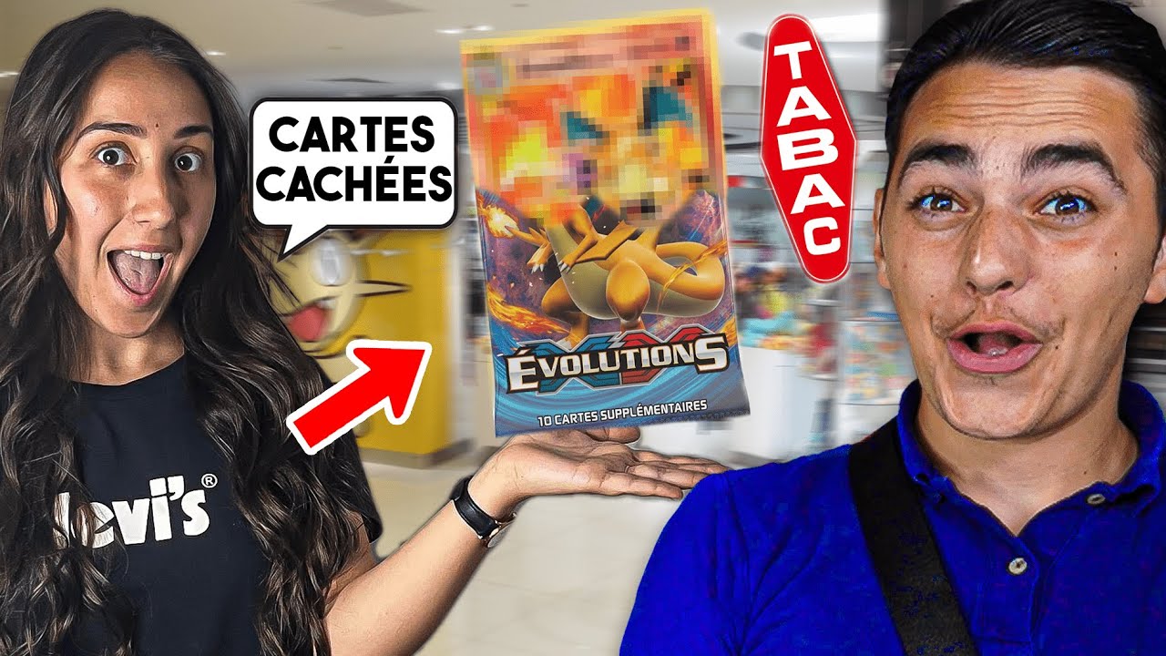 Des TR&Eacute;SORS Pok&eacute;mon CACH&Eacute;S dans les TABAC ?