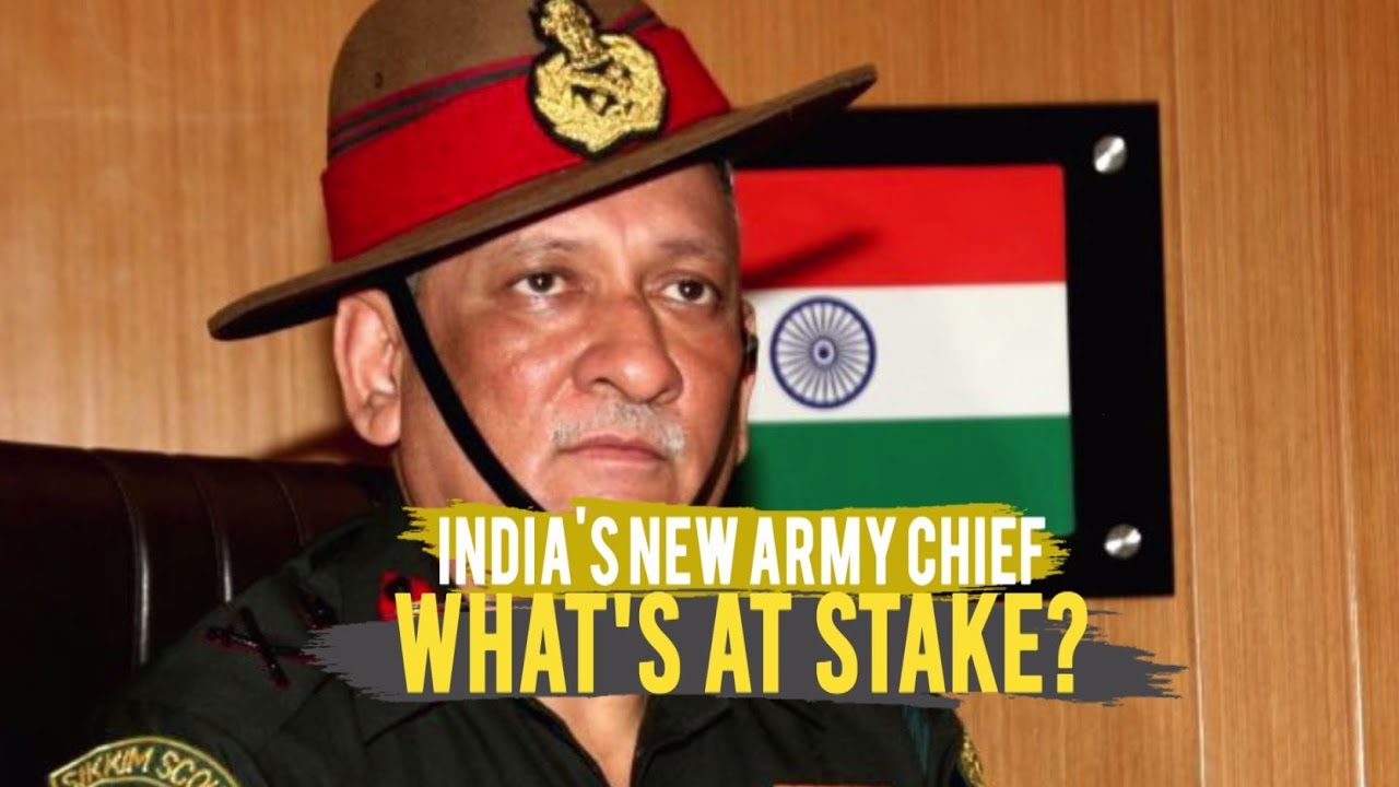 India's million man army has a new chief - Lt. Gen Bipin Rawat