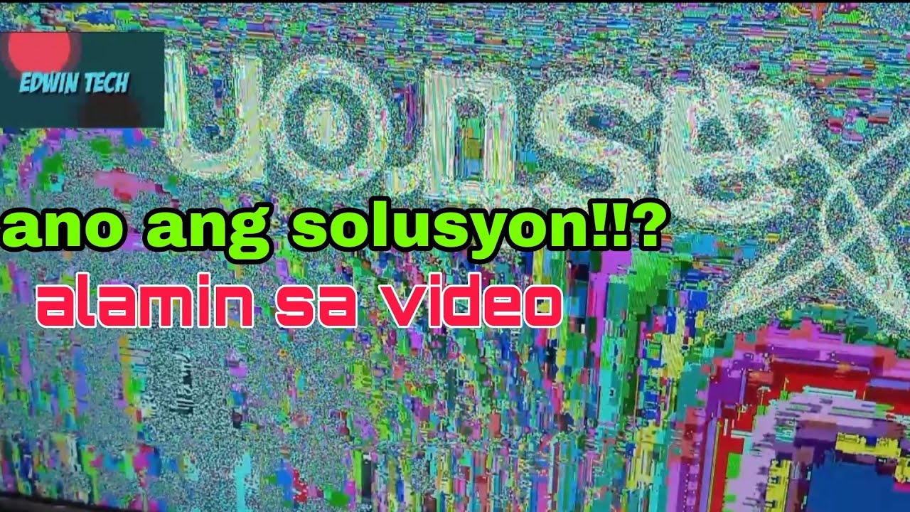 Astron smart led tv (model-3277) mirror, mapping, solarize isue..