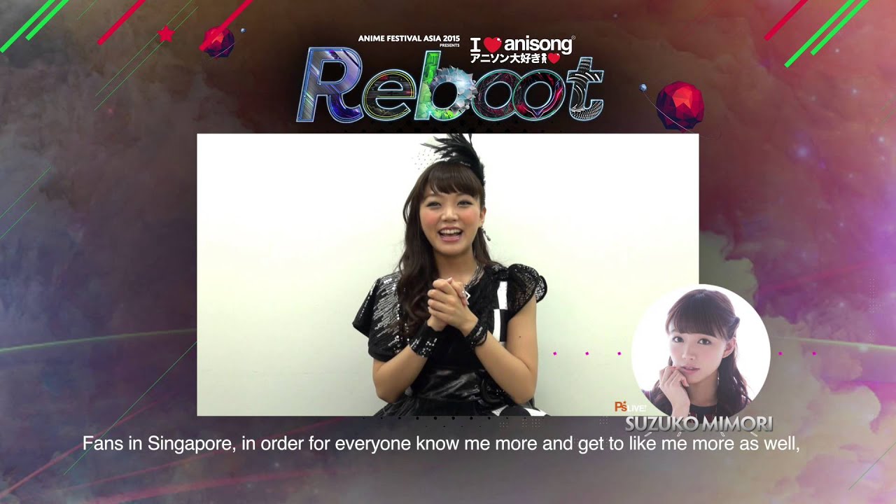 AFASG 15 - Suzuko Mimori - P'sLIVE Message Video