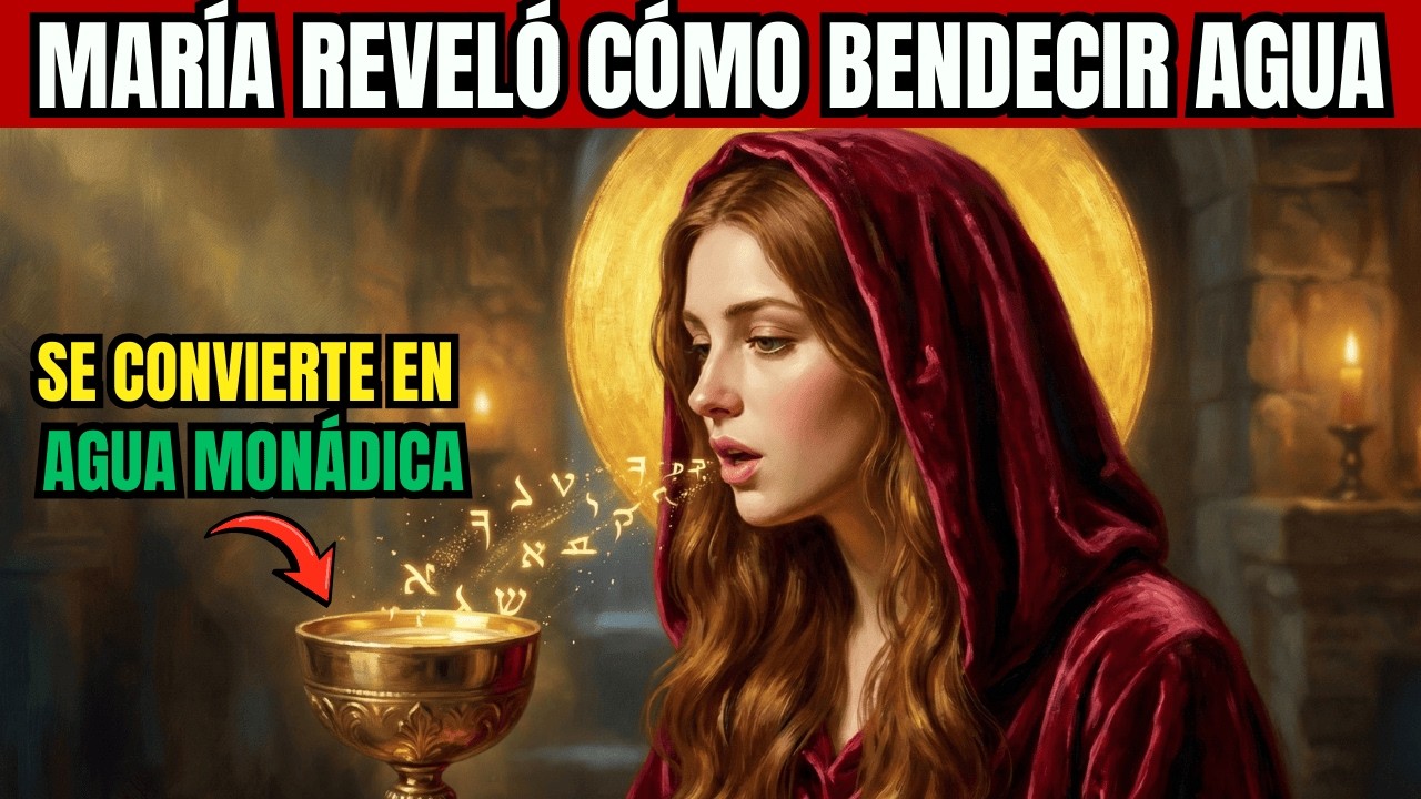 Mar&iacute;a REVEL&Oacute; La Palabra ARAMEA Para BENDECIR AGUA &mdash; CONVIERTE Agua Normal En Agua MON&Aacute;DICA