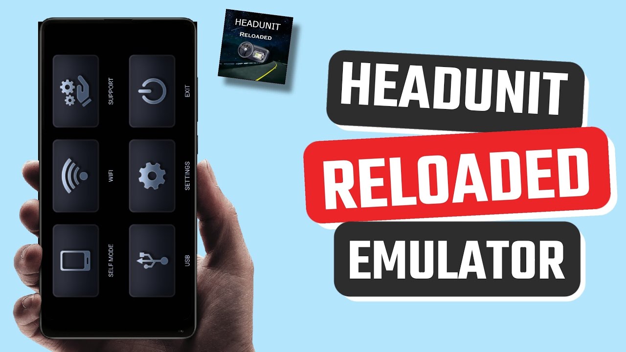 Best Headunit Reloaded Emulator HUR app for Android