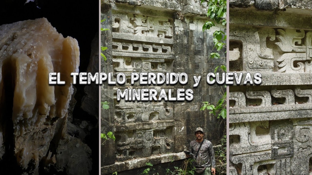 !!INCREIBLE TEMPLO PERDIDO en la SELVA, CUEVAS MAYAS!! con MINERALES/ Pozos y cuartos subterráneos.