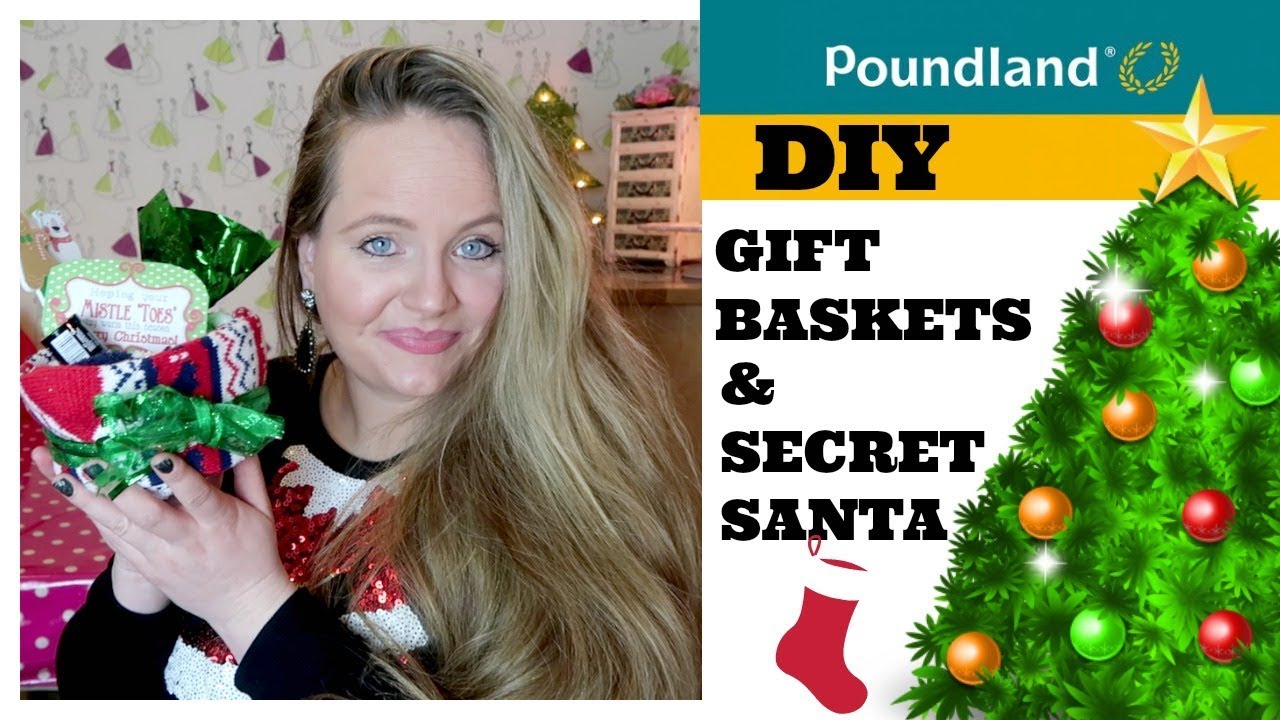 CHRISTMAS DIY POUNDLAND / DIY GIFT BASKET IDEAS / STOCKING FILLERS / SECRET SANTA