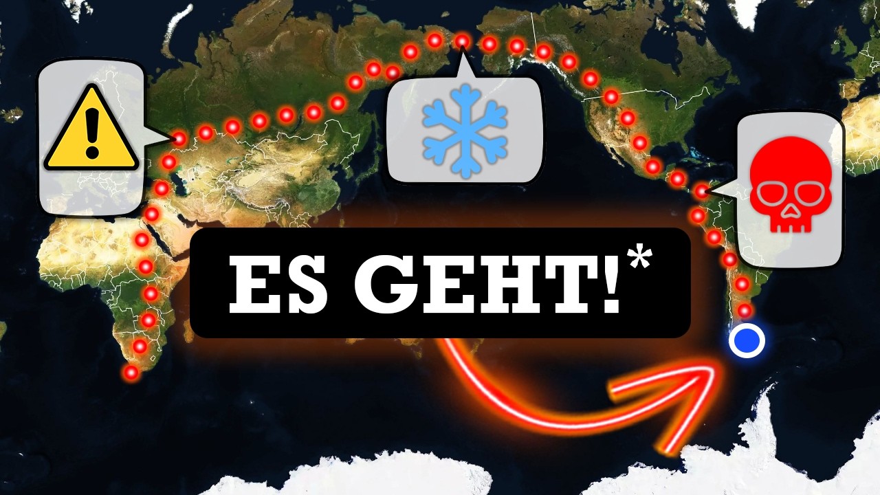 Kann man von AFRIKA nach SÜDAMERIKA wandern?