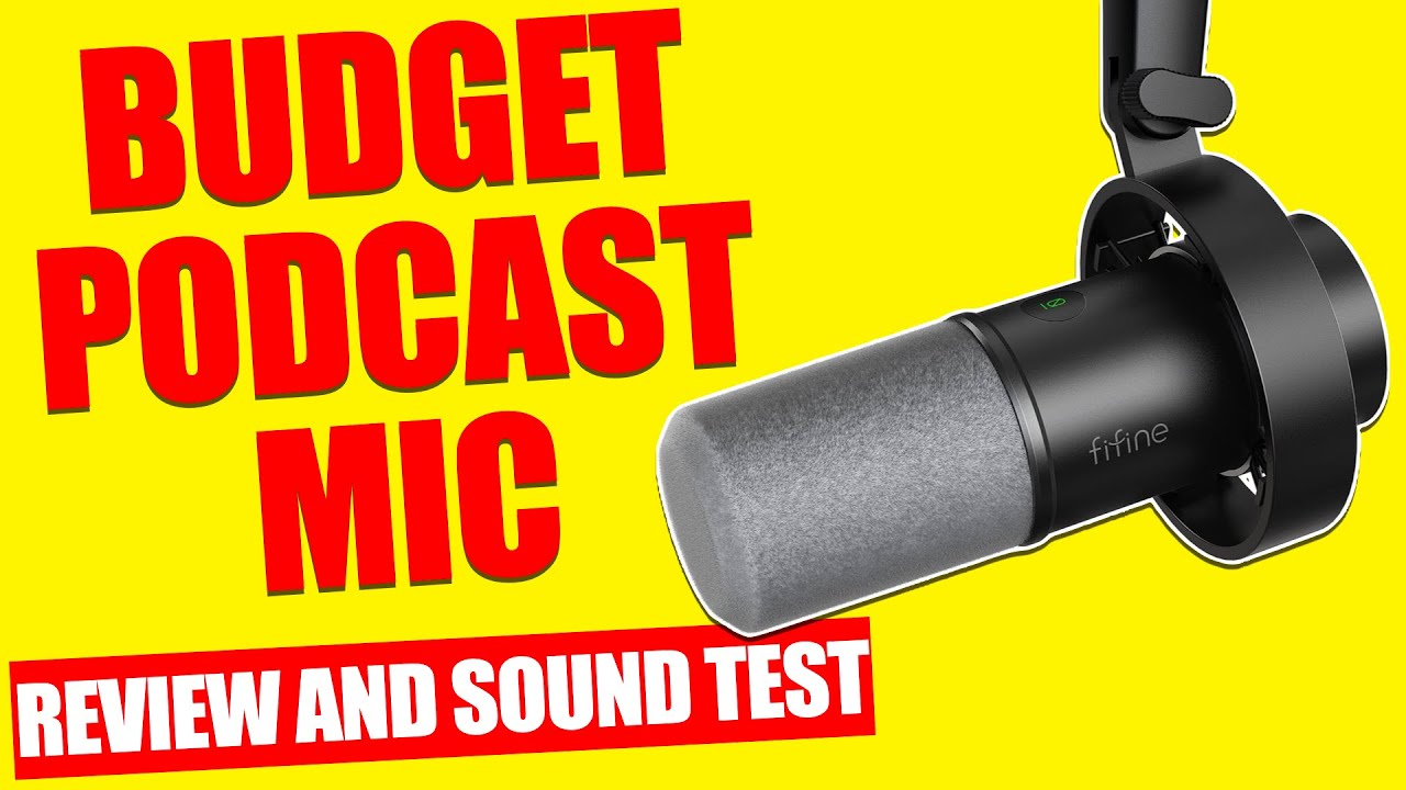 Ultimate Budget Mic Test - Fifine K688