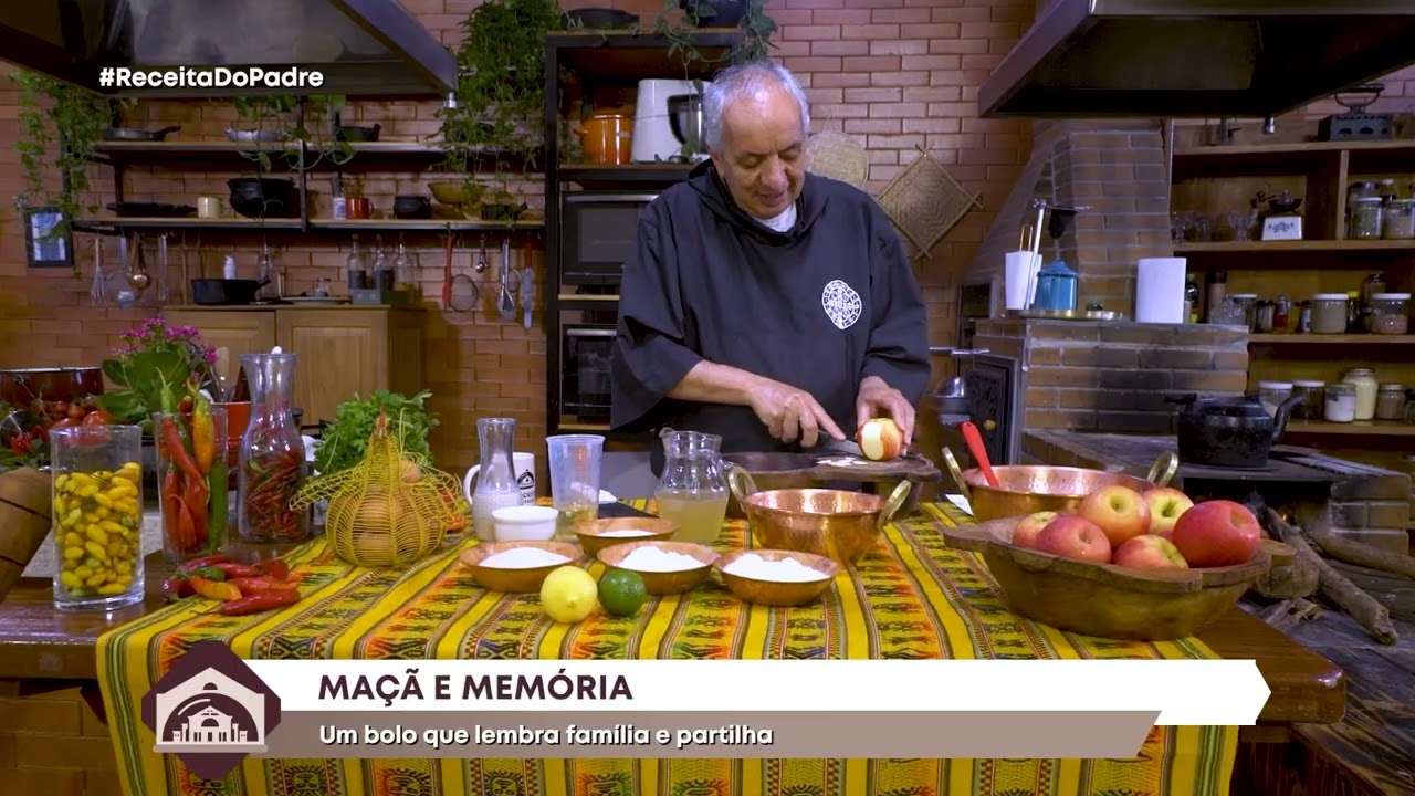 Receita do Padre | Bolo de maça - 06/02/2026