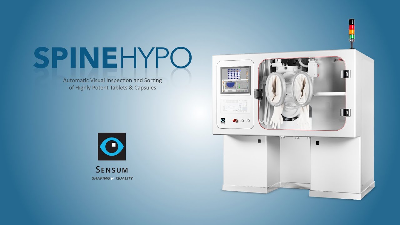 Sensum | SPINE HYPO - Containment Automatic Visual Inspection Machine
