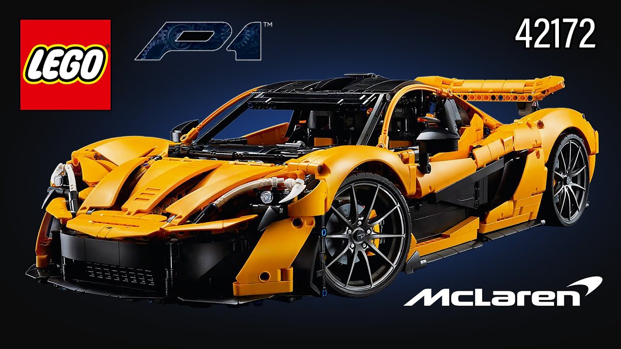 LEGO&reg; Technic&trade; McLaren P1&trade; (42172)[3893 pcs] Step-by-Step Building Instructions @TopBrickBuilder