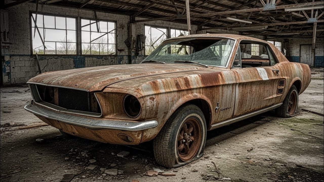 ASMR Car Restoration! 1967 Ford Mustang Full Restoration