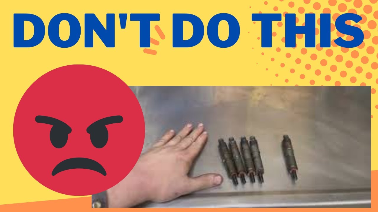 Don&rsquo;t send me shit like this. ( junk injectors)