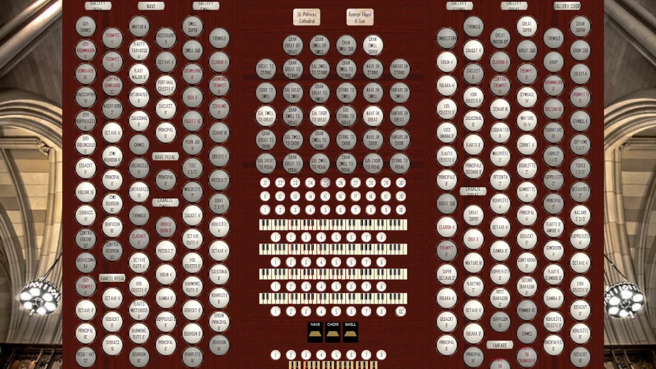 Lord, Who Throughout These Forty Days (ST. FLAVIAN) on 150-Rank Virtual Pipe Organ