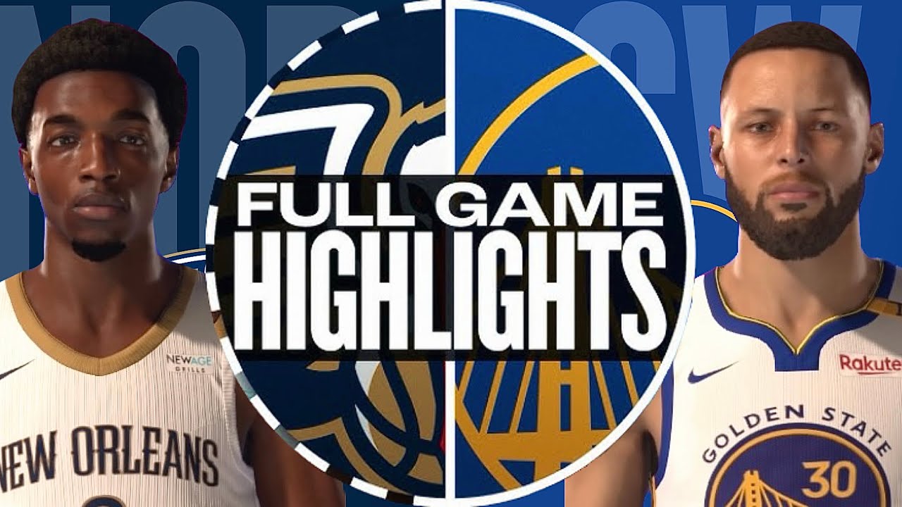 NBA 2K PELICANS at WARRIORS | FULL GAME HIGHLIGHTS | October 30th