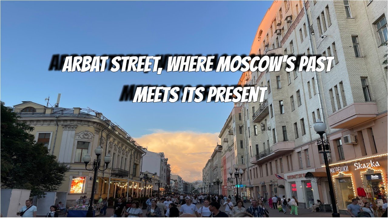 ARBAT STREET: Where MOSCOW'S PAST Meets Its PRESENT! #travel #arbat #moscow #russia #indianinrussia