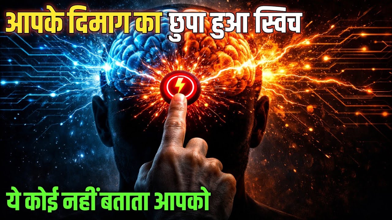 दिमाग का छुपा हुआ स्विच | Brain Power Activation | Neuroscience & Spiritual Secrets | dimag Ki sakti