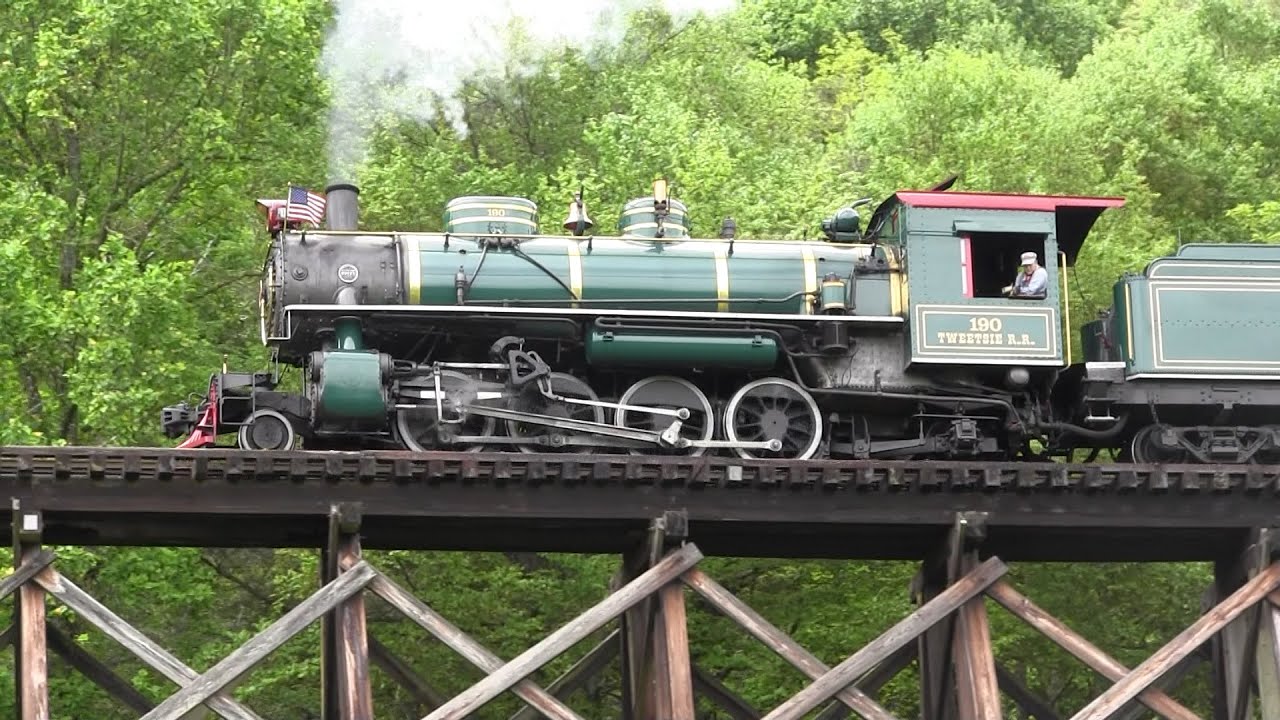 Tweetsie Railroad, Ex. White Pass & Yukon 2-8-2 #190, May 29th 2021