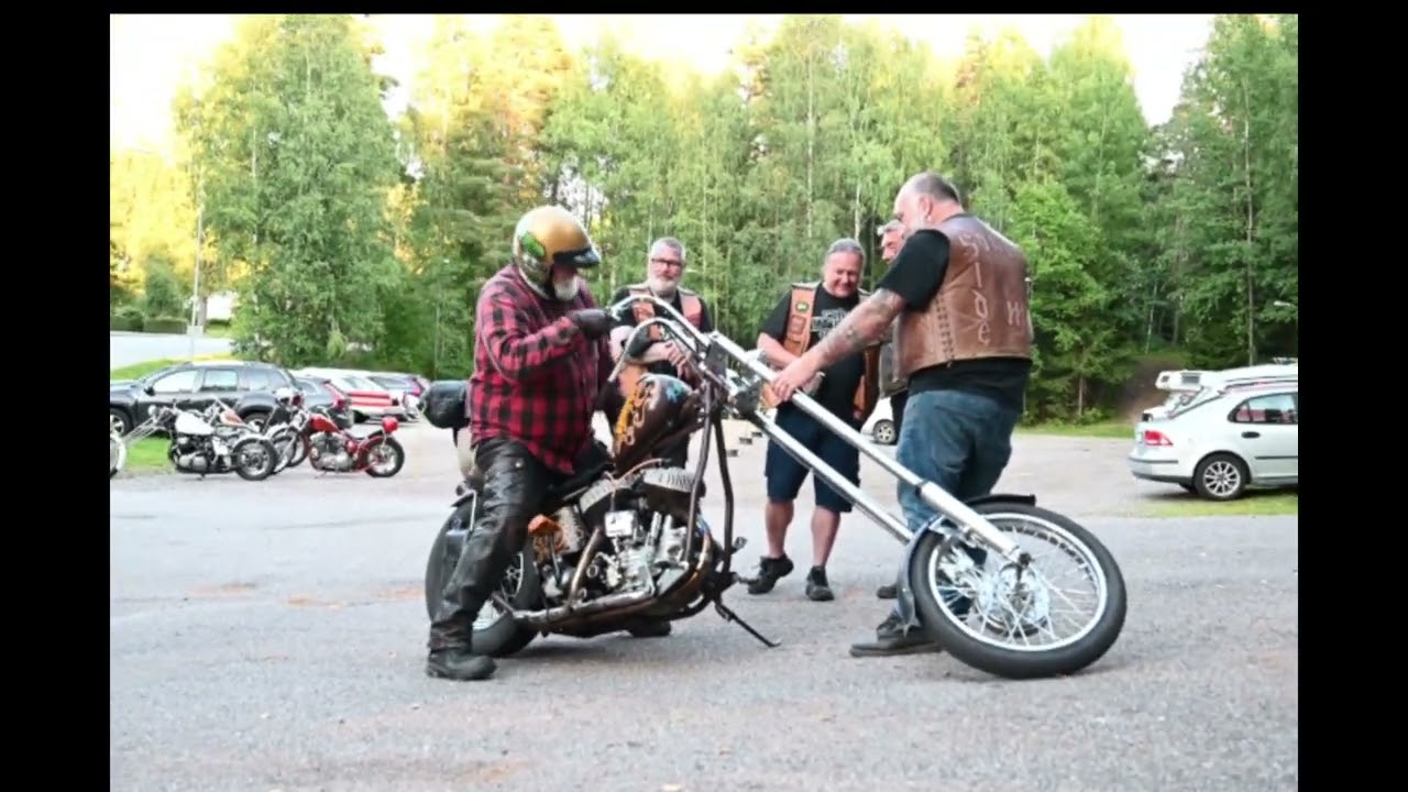 Harley Davidson Flathead     NIGHT & DAY PIC