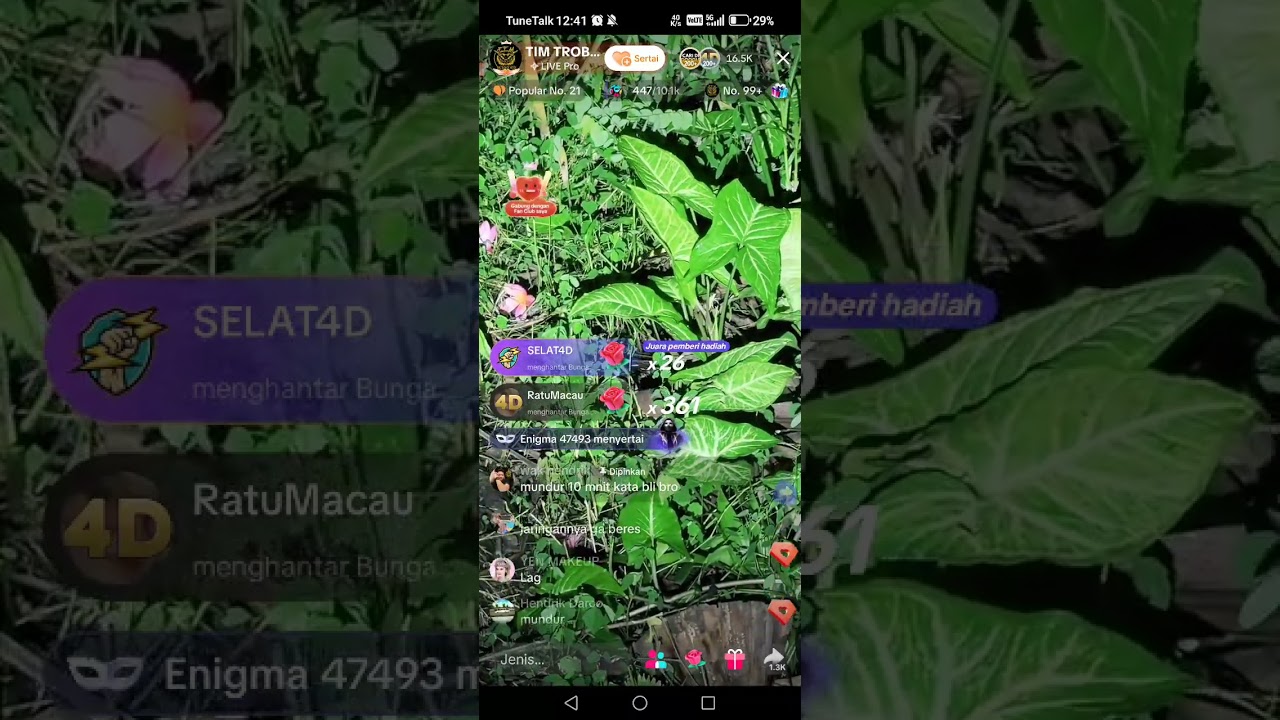 Tim trobos mitos di bali