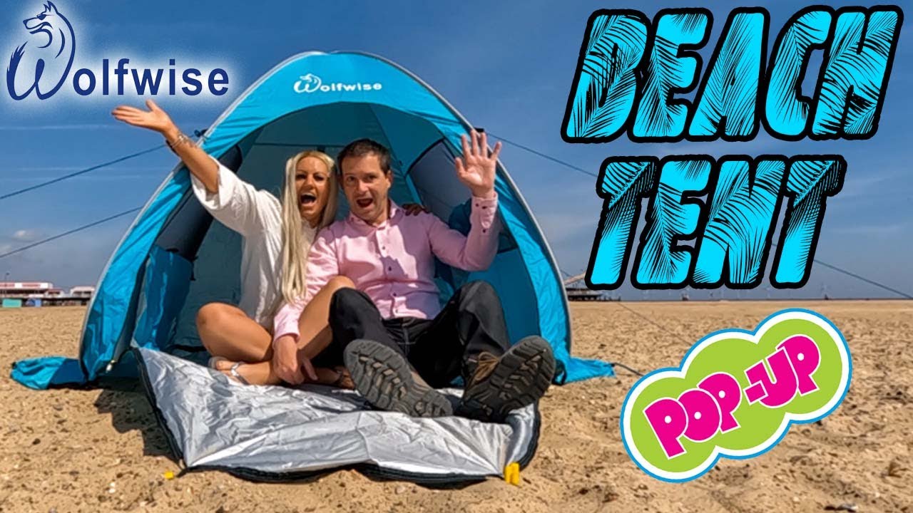 Fun On The Beach With Our WolfWise Beach Tent