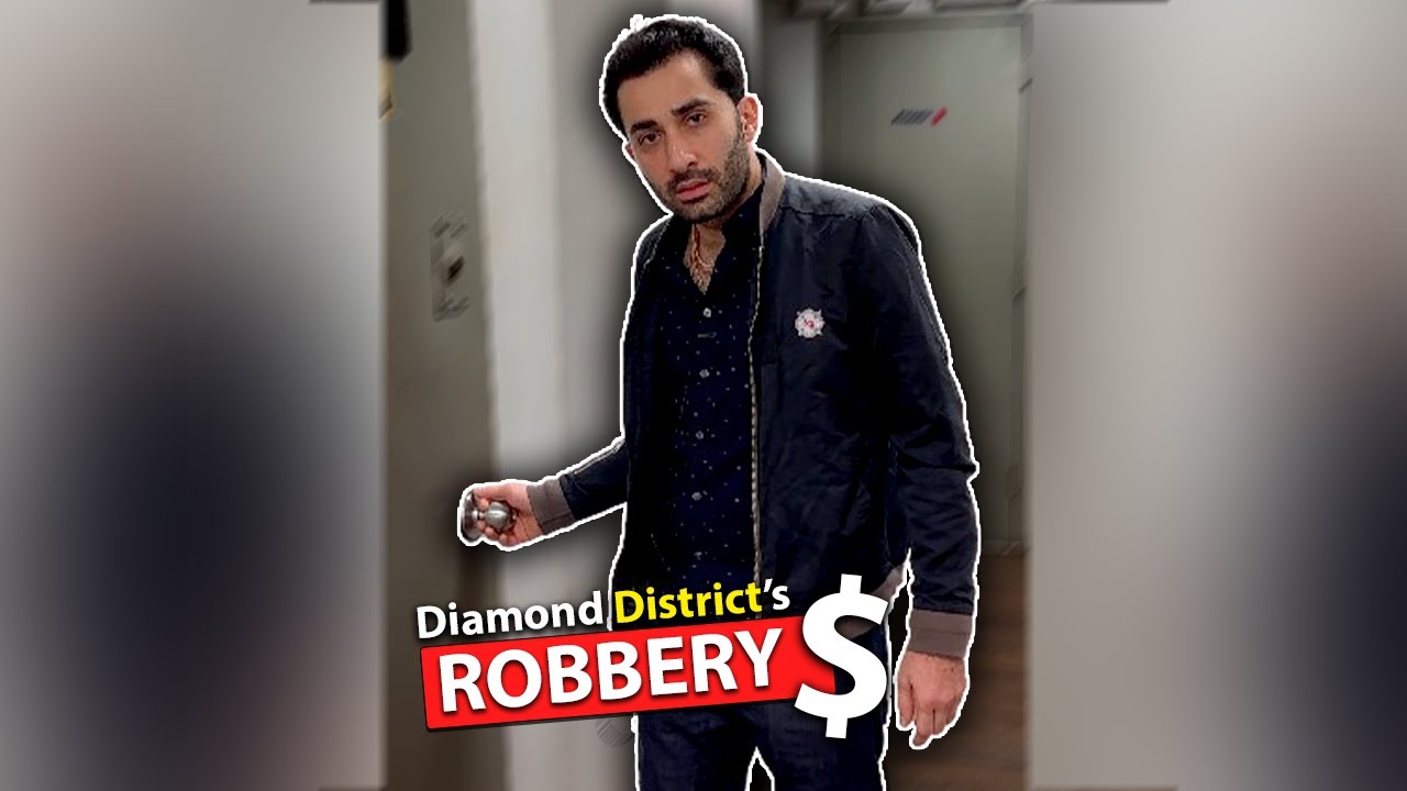 ROBBERY ATTEMPT IN THE DIAMOND DISTRICT #shorts