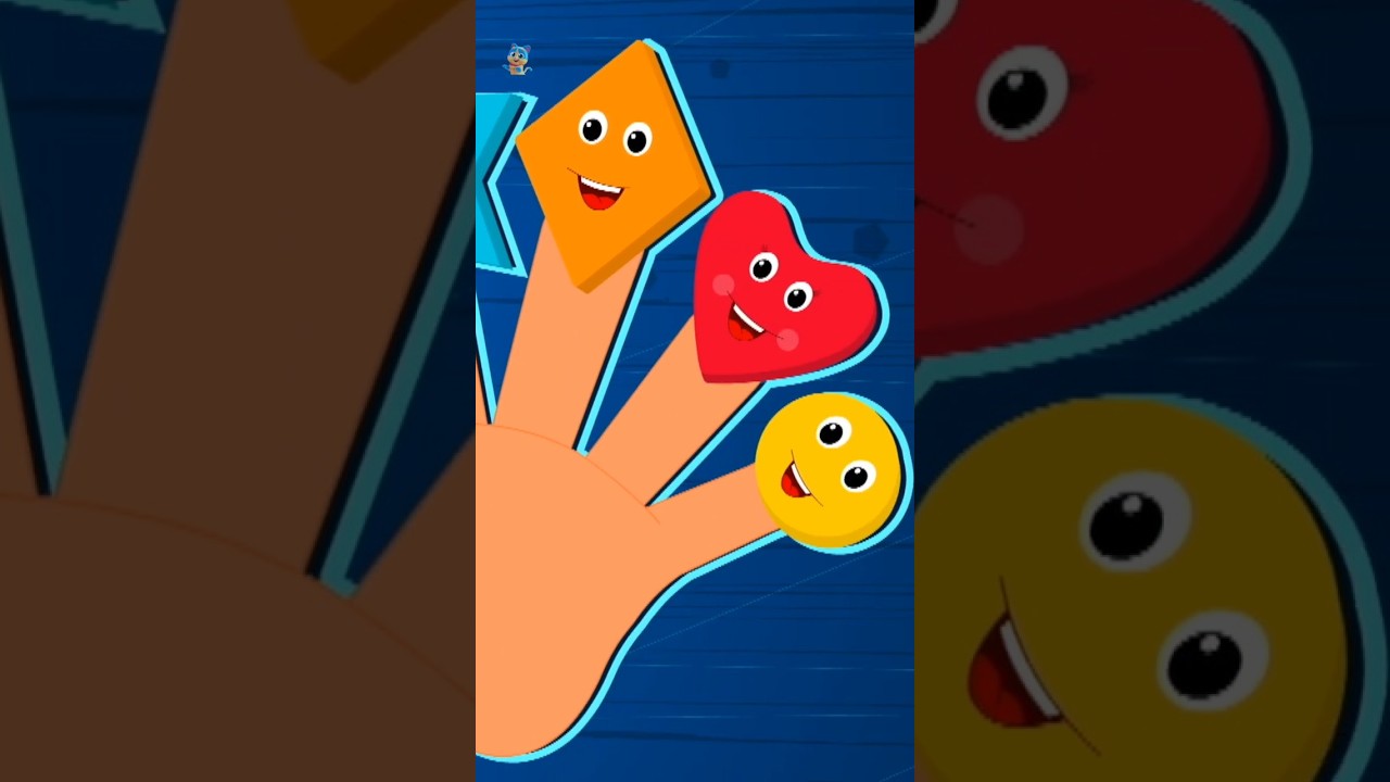 Learn Shapes with Finger Family 
