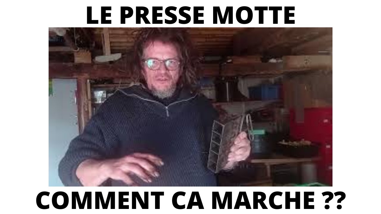 Presse motte . Mode d'emploi
