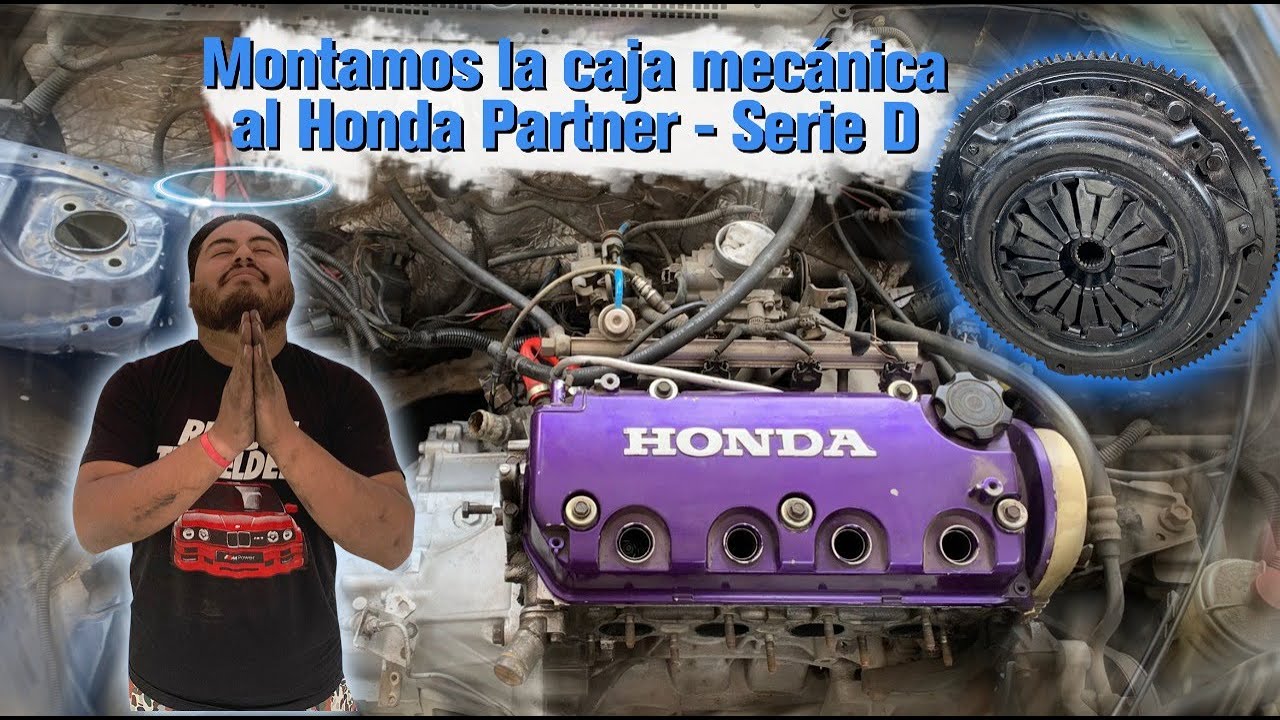 TUTORIAL SWAP DE CAJA AUTOMATICA A MECANICA S20  HONDA SERIE D Parte 3 2022 4k