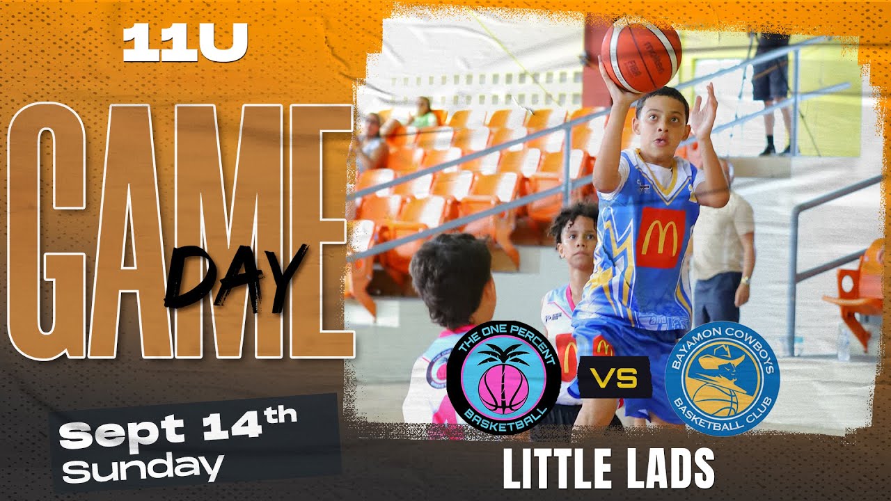 The One Percent A vs Bayamon Cowboys | 11U | Little Lads | September 14,  2025 #basketball
