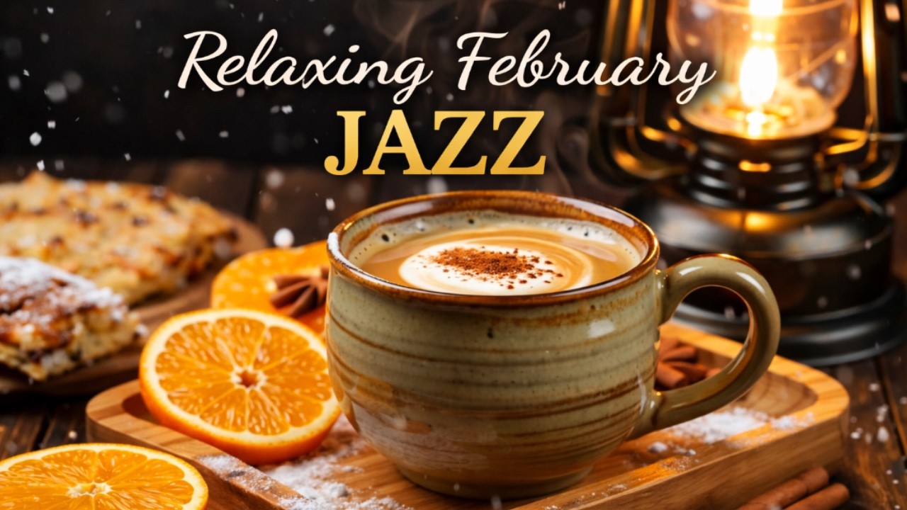 Relaxing February Jazz ☕ Sweet Bossa Nova Instrumental Music & Elegant Coffee Time for Happy Moods