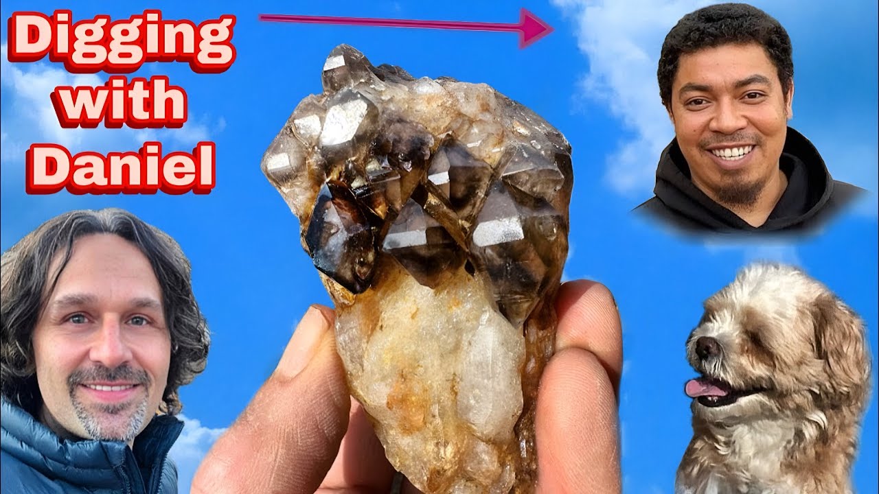 Smoky Quartz Crystals at NEW North Carolina Spot!