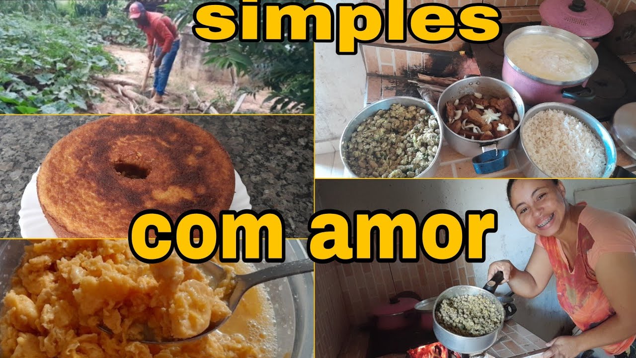 PREPARANDO VARIAS DELÍCIAS NO MEU FOGÃO A LENHA 