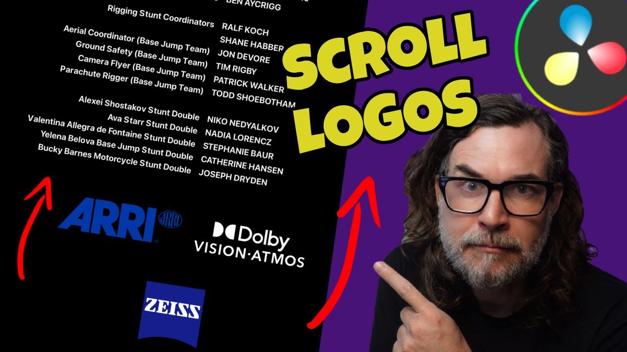 Scrolling Logos in DaVinci Resolve (No Fusion, No Keyframes)
