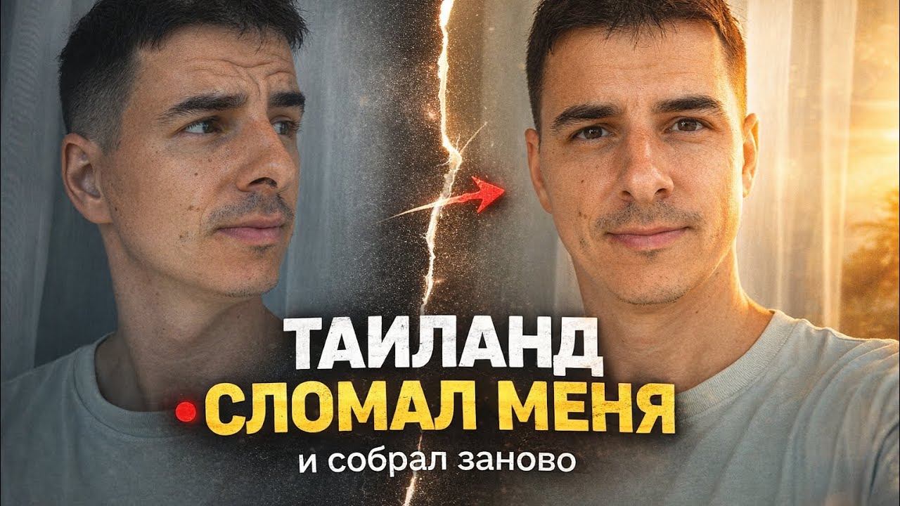 🔴Таиланд меня сломал, чтобы собрать заново. 3 мощных изменения #тайланд #путешествия #психология