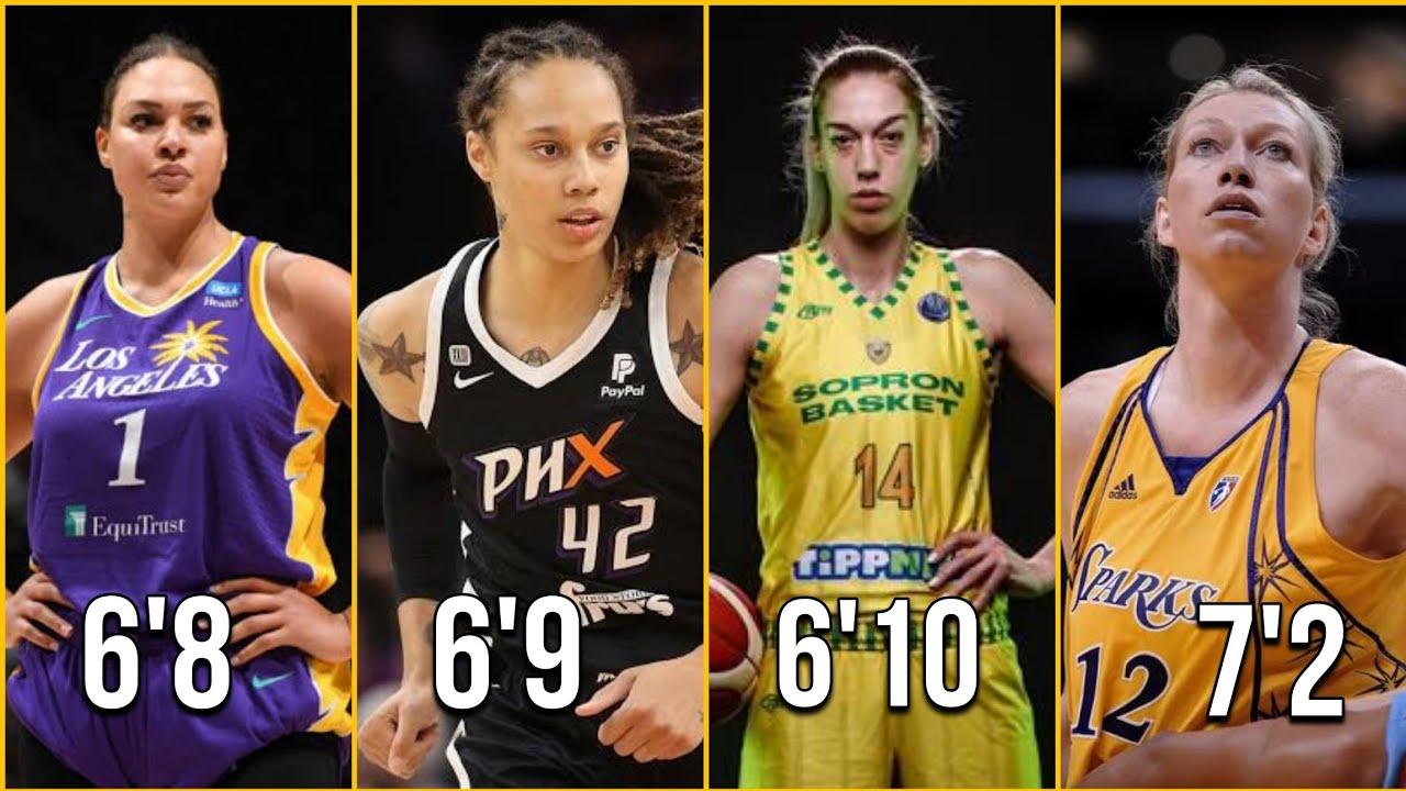 The Incredible HEIGHTS of WNBA's TALLEST Players