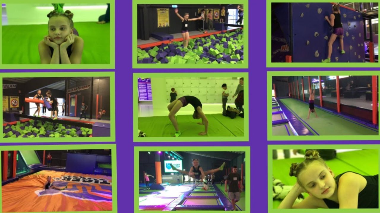 Tiger Jump im Test Trampolin Halle Oberhausen Flick Flack Salto freies Rad 💗Haley's Turnwelt💗