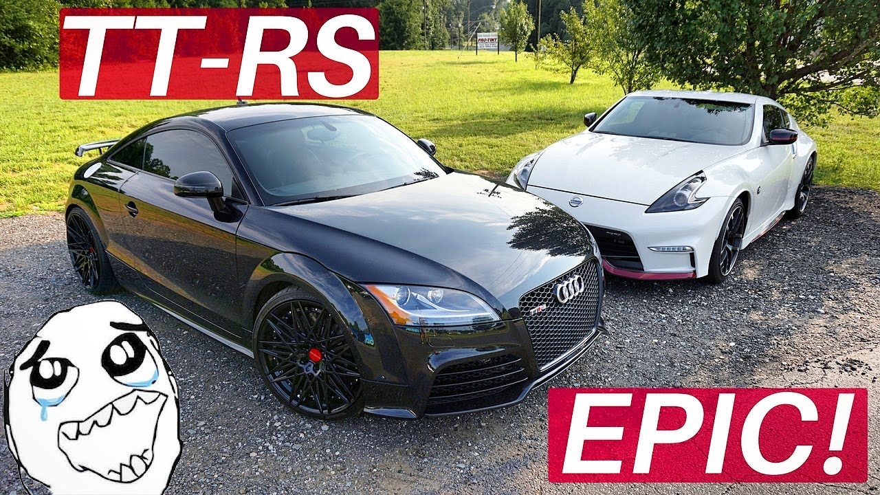 Audi TT-Rs vs. Nissan 370Z Nismo!! HEAD TO HEAD!!